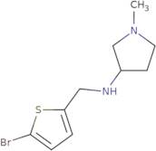 N-[(5-Bromothiophen-2-yl)methyl]-1-methylpyrrolidin-3-amine