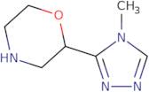 2-(4-Methyl-1,2,4-triazol-3-yl)morpholine