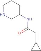 2-Cyclopropyl-N-(piperidin-3-yl)acetamide