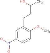 4-(2-Methoxy-5-nitrophenyl)butan-2-ol