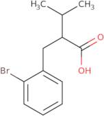 2-[(2-Bromophenyl)methyl]-3-methylbutanoic acid