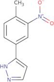 3-(4-Methyl-3-nitrophenyl)-1H-pyrazole