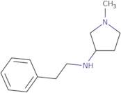 1-Methyl-N-(2-phenylethyl)pyrrolidin-3-amine