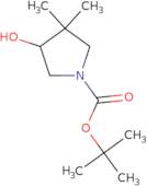 tert-Butyl 4-hydroxy-3,3-dimethylpyrrolidine-1-carboxylate