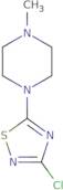 1-(3-Chloro-1,2,4-thiadiazol-5-yl)-4-methylpiperazine