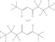 COPPER(II) 6,6,7,7,8,8,8-HEPTAFLUORO-2,2-DIMETHYL-3,5-OCTANEDIONATE