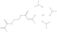 TITANIUM METHACRYLOXYETHYLACETOACETATE TRIISOPROPOXIDE, 88% in isopropanol