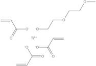 TITANIUM TRIACRYLATE METHOXYETHOXYETHOXIDE, 90% in methoxydiethyleneglycol