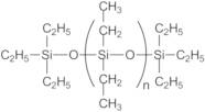 POLYDIETHYLSILOXANE, TRIETHYLSILOXY TERMINATED, 3-5 cSt