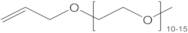 Allyloxy(polyethylene oxide), methyl ether (10-15 EO)