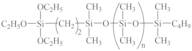 monoTRIETHOXYSILYLETHYL TERMINATED POLYDIMETHYLSILOXANE, 16-24 cSt