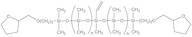 monoVINYL FUNCTIONAL POLYDIMETHYLSILOXANE, TETRAHYDROFURFURYLOXYPROPYL TERMINATED symmetric, 30-...