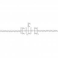 monoVINYL FUNCTIONAL POLYDIMETHYLSILOXANE, METHOXY(TRIETHYLENEOXIDE)PROPYL TERMINATED, symmetric...