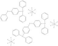 (THIOPHENOXYPHENYL)DIPHENYLSULFONIUM HEXAFLUOROANTIMONATE-BIS(BIS(DIPHENYLSULFONIUM)DIPHENYLTHIO)ETHER HEXAFLUOROANTIMONATE BLEND, 50% in propylene carbonate
