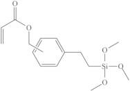 (ACRYLOXYMETHYL)PHENETHYLTRIMETHOXYSILANE, tech