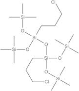 1,3-BIS(3-CHLOROPROPYL)TETRAKIS(TRIMETHYLSILOXY)DISILOXANE, tech