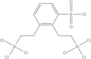 BIS(TRICHLOROSILYLETHYL)PHENYLSULFONYL CHLORIDE, mixed isomers, 40% in toluene