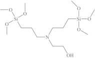 N-(HYDROXYETHYL)-N,N-BIS(TRIMETHOXYSILYLPROPYL)AMINE, 65% in methanol