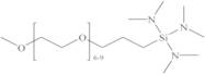 3-[METHOXY(POLYETHYLENEOXY)6-9]PROPYLTRIS(DIMETHYLAMINO)SILANE, tech