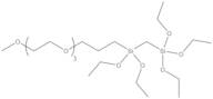 1-METHOXYTRIETHYLENEOXYPROPYL-1,1,3,3,3-PENTAETHOXY-1,3-DISILAPROPANE, 90%