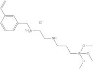 3-(N-STYRYLMETHYL-2-AMINOETHYLAMINO)PROPYLTRIMETHOXYSILANE HYDROCHLORIDE, 40% in methanol