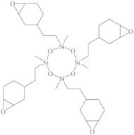 TETRAKIS[(EPOXYCYCLOHEXYL)ETHYL]TETRAMETHYLCYCLOTETRASILOXANE, tech