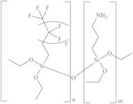 (75-80% TRIDECAFLUORO-1,1,2,2- TETRAHYDROOCTYL)-TRIETHOXYSILANE - (20-25% AMINOPROPYLTRIETHOXYSI...