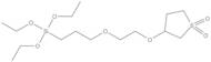 3-[2-(3-TRIETHOXYSILYLPROPOXY)ETHOXY]SULFOLANE, 92%