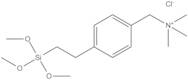 4-(TRIMETHOXYSILYLETHYL)BENZYLTRIMETHYLAMMONIUM CHLORIDE, 60% in methanol