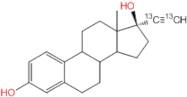 17alpha-Ethynyl-13C2-estradiol