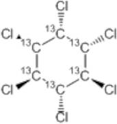 α-1,2,3,4,5,6-Hexachloro-cyclohexane-13C6