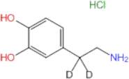 2-(3,4-Dihydroxyphenyl)ethyl-2,2-d2-amine HCl