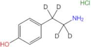 2-(4-Hydroxyphenyl)ethyl-1,1,2,2-d4-amine HCl
