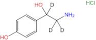 (+/-)-p-Octopamine-alpha,beta,beta-d3 HCl