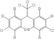1,1,1-Trichloro-2,2-bis (4-chlorophenyl-d4)ethane (also20% deuterated at the 2-posit)