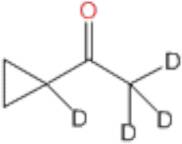 Cyclopropyl-1-d1 Methyl-d3Ketone