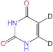 Uracil-5,6-d2
