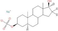 Sodium 5α-Androstan-3β,17β-diol-16,16,17-d3 3-Sulfate