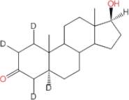 5α-Androstan-17β-ol-3-one-1,2,4,5α-d4.