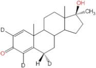 1,4-Androstadien-17α-methyl-17β-ol-3-one-2,4,6α-d3