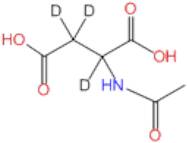 N-Acetyl-DL-aspartic-2,3,3-d3Acid