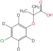 Clofibric-d4 Acid(4-chlorophenyl-d4)