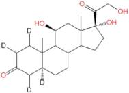 5α-Pregnan-11β,17α,21-triol-3,20-dione-1,2,4,5-d4