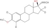 17α-Ethynylestradiol-2,4,16,16-d4 3-Methyl Ether