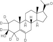 Pregnenolone-2,2,3,4,4,6-d6(3beta-Hydroxypregn-5-en-20-one)