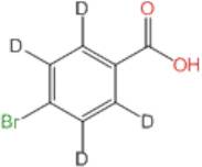 4-Bromobenzoic-d4 Acid
