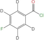 4-Fluorobenzoyl-d4 Chloride
