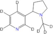 (+/-) Nicotine d7 (N-methyl-d3; pyridine-d4)