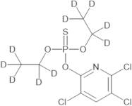 Chlorpyriphos-d10 (diethyl-d10[O,O-Diethyl O-(3,5,6-Trichloro-2-pyridinyl) Thiophophaste]