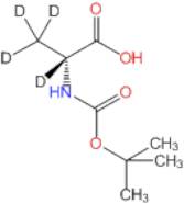 D-Alanine-2,3,3,3-d4-N-t-BOC